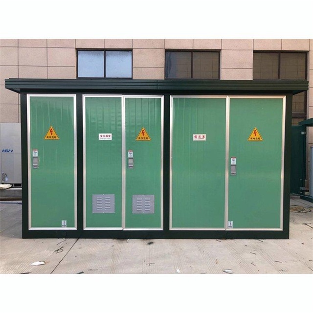 汉寿1600KVA欧式箱式变压器